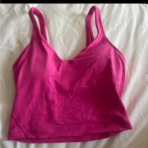Lululemon sonic pink align tank